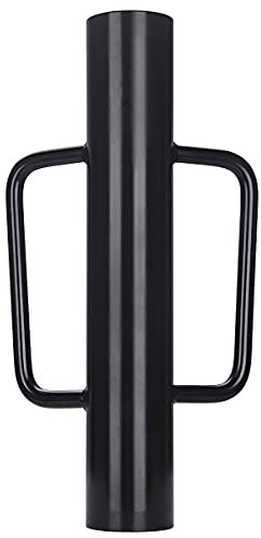 A-KARCK Zaunpfostentreiber 5,4 kg, robuster T-Pfohler mit Griff, schwarz, Rammer für die Installation von Zaunpfosten