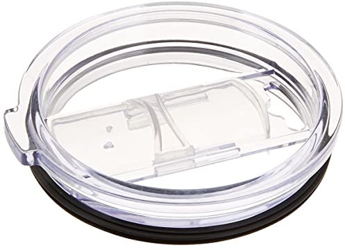 Tumbler Lid for 20 Oz Yeti Rambler and 10 Oz Lowball Tumblers Cups, Splash Proof and Straw Friendly (Lid Only)- 20 Ounce