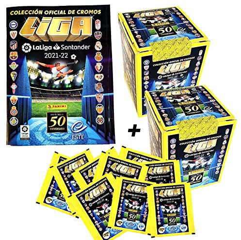 Panini La Liga 2021/2022 Stickerkollektion – Mega-Bundle