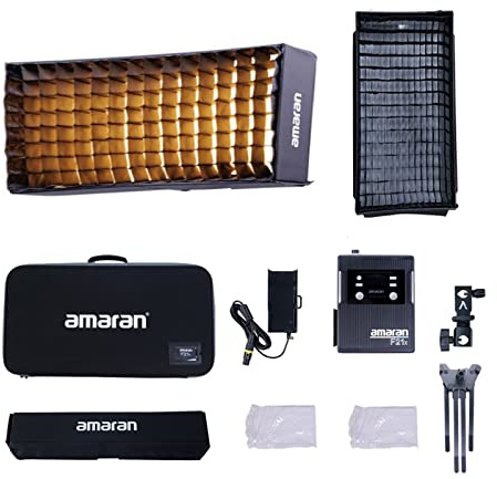 Aputure Amaran F21x 100W Flex LED Light Mat, Bi-Color 2500K-7500K Prise en Charge de la lumière vidéo DMX Sidus Link App Control für Videofotografie