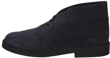 Clarks Homme Desert Bt Evo, Navy Suede, 42.5 EU
