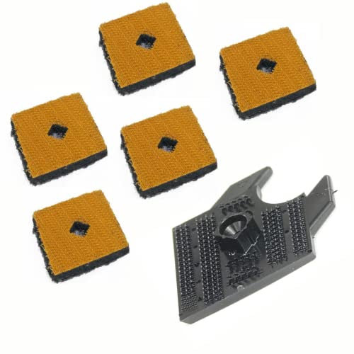 for Black and Decker Mouse Genuine OEM Replacement Carrier and Diamond Tip Pad (5 Pad Tips)