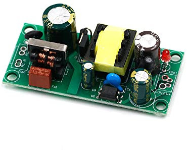 Carte de module de convertisseur d'alimentation isolée, 5V 2A AC-DC Module de transformateur abaisseur de tension 220V à 5V Régulateur de tension Commutation Boost Converter Stabilisateur