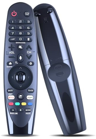 TCNOUMT New AM-HR650A AN-MR650A Magic Remote Control for LG LED TV Replacement for AN-MR600 AN-MR18BA MR20GA AKB75855501 AN-MR19BA AKB75855503 43UJ6510 65SJ800A (NO Voice, Magic, Pointer Functions)