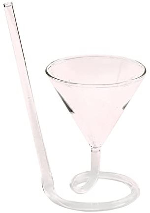 MOORSA Red Wine Glasses Glass Spiral Cocktail Glass Sippy Cup (Color : 2)