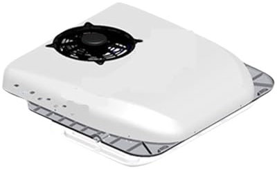 15CM Ultra-thin Car Electric Ceiling Overhead Air Conditioner 12V RV Rooftop Air Conditioning Ac 24V For Motorhome Camper Van(White 24V)