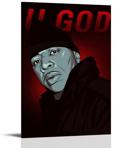 TNERPAR Rap Singer U God Poster Poster Dekorative Malerei Leinwand Wandkunst Wohnzimmer Poster Schlafzimmer Malerei,Wandkunst Bilddruck Moderne Familienzimmer Dekor 24x36inch(60x90cm)