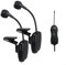 Microfono wireless per sassofono, microfono UHF senza fili, per sassofono Erhu, tromba e sax (1 in 2 Erhu)
