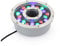 WZYDYDY LED Ring Brunnen Licht, Teichlandschaftslichter IP68 Wasserdicht Mittleres Loch Brunnen Beleuchtung Led für Unterwasserbrunnen Pool(Warm White Light,6W(12V))