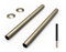 VANCOCO 2Pcs 300mm×22mm Radiator Pipe Sleeves, Antique Brass Radiator Collars Cover Pair Radiator Pipe Covers