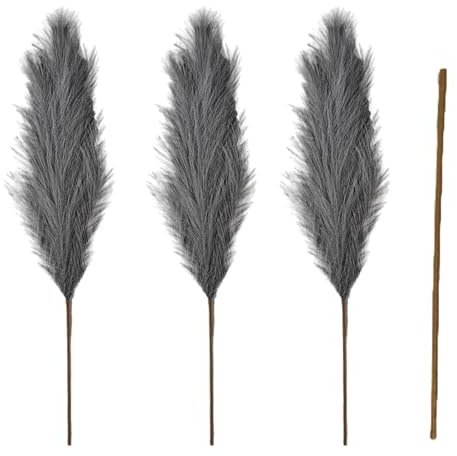 Pampas Grass Decor | Boho -Künstliche Pflanzen Dekoration, Blumen Boho Wohnkultur Für Hochzeitsblumenarrangements, Home Tischdekor, Hochzeit Boho Blumen
