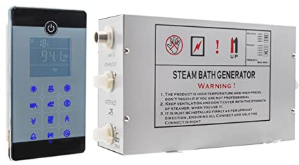 NGBFF Generador de Vapor, 2. 8kw Bluetooth Control Bath Temperatura de Vapor Sensor de Sauna Generador de Vapor for Sauna de Madera Sala de Vapor