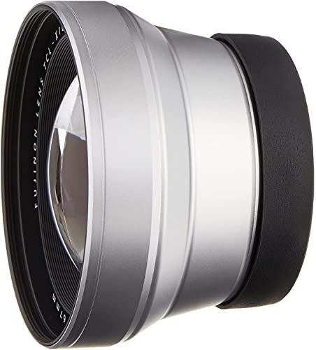 FUJIFILM TCL-X100 II Tele Angle Lens Silver - auto recognition with X100F
