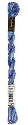 Anchor 4515005-01349 Stickgarne, 100% Baumwolle, 1349, Stärke 5, 21m, 7 Gramm