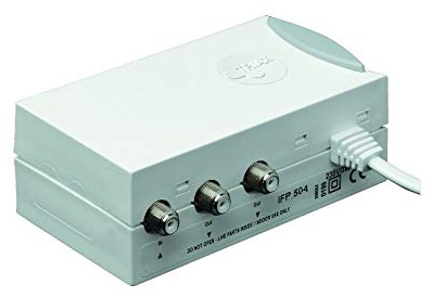 Triax IFP 504 Alimentation Régulée pour préamplificateur 24 Vcc - 45 mA 2 Sorties avec Connectique F