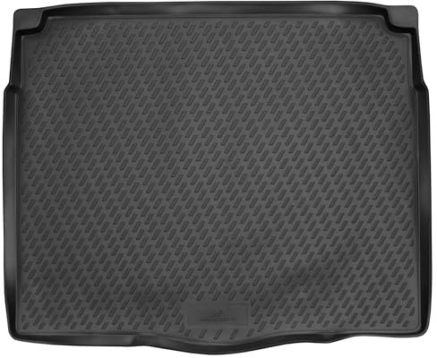 WALSER XTR Kofferraumwanne für Opel Astra J 5-türer 2009-2015 Schrägheck, 100% passgenaue Antirutschmatte Auto, Gummimatte Auto, Kofferraum Schutzmatte, Auto Gummimatten