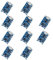 ZkeeShop 10Pcs 5V 1A Micro USB Charging Module 18650 Lithium Battery Charger Board with Protection Function