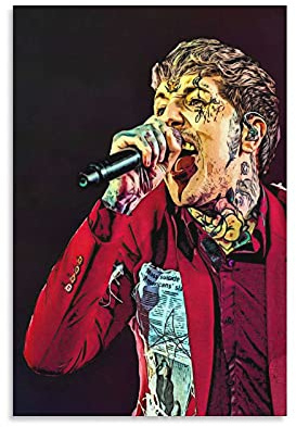 GNKIO Oliver Sykes BMTH Singer (1) Poster Dekorative Malerei Leinwand Wandkunst Wohnzimmer Poster Schlafzimmer Malerei 12x18inch(30x45cm)