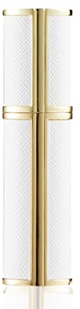 SUBORAWOS Parfümzerstäuber Nachfüllbar,Mini Parfum Zerstäuber für Unterwegs,Leer Sprühflasche für Parfum,Handtasche Parfümflaschen für Reise 5ml(JB-Weiß)
