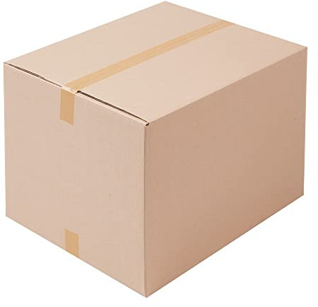 BB-Verpackungen 15x Faltkartons 500x400x300/200mm 1-wellig braun (15 Stück)| Großer Versandkarton, ideal als Warensendung, DHL Paket, GLS/DPD L-Paket