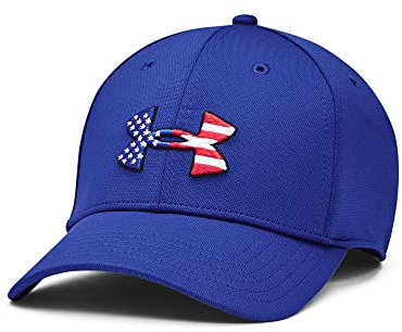 Under Armour Freedom Blitzing Hut für Herren, (400) Royal/Schwarz/Weiß, M/L