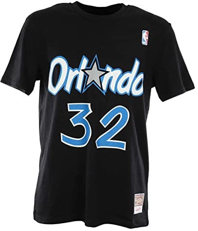 Mitchell & Ness N&N Tee Shaquille O'Neal Orlando Magic T-Shirt Herren schwarz/blau, S
