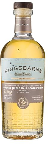 Kingsbarns Doocot | Lowland Single Malt Scotch Whisky | 46% ABV | 70cl | Light, Intensely Fruity & Floral | Matured in Ex-Bourbon & Ex-STR Red Wine Casks | Non-Chill Filtered | Natural Colour