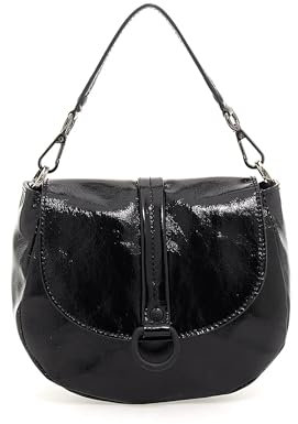 Gabs Bea Glass Tube Black Crossbody Bag M Nero