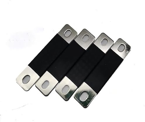 20PCS Lithium Battery Copper Connector, for 3.2V 304Ah 300Ah 280Ah LiFePO4 Cells DIY Lithium Battery Pack, Nickel Plating Process Busbars Connector Hole Pitch 2.83Inch