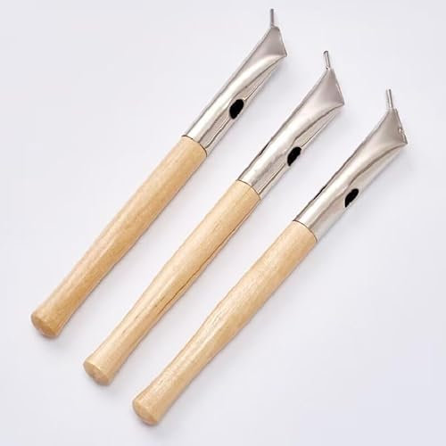 3Pcs/Set Batik Tool Carve Artwork Paint Pen Sculpture Knife Craft Art Clay Sculpte Pottery Wax Tools