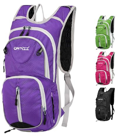 ONTYZZ Fahrradrucksack 12L Unisex Nylon Wasserabweisend Fahrrad Schulter Rucksack Reiserucksack Sportrucksack Tagesrucksack Trekkingrucksack