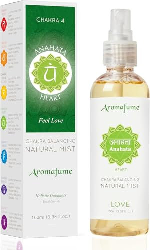 AROMAFUME Raumspray mit ätherischen Ölen, 100 % natürlich (Chakra 4° Anahata)