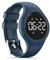 LED Digital Waterproof Pedometer Watch, Non-bluetooth Fitness Tracker, Step Counter, Distance, Vibrating alarm clock, Stopwatch, Great Gift for for Kids Childrens Teens Girls Boys (Deep blue)