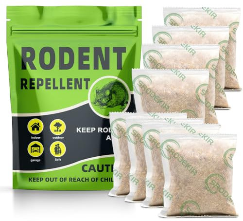 WENQHL Mice Repellent,Mouse Repellents Outdoor,Ultrasonic Rat Repellent for House,Natural Mice Repellant Indoor, Powerful Rodent Repellant,Get Rid of Mouse,Keeps Mice Away,Rat Deterrent Indoor -8P
