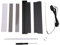 Vocdikficy 5V-3PIN ARGB RAM Dissipatore di Gilet di Raffreddamento della Memoria DDR3 DDR4 DDR5 Dissipatore di Memoria per Computer Desktop PC Nero
