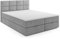 VLR BEDS Boxspringbett mit Bettkasten Oslo (Grau, 180 x 200 cm)
