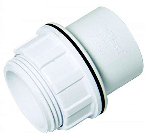 FLOPLAST Solvent White 32mm (36mm) Tank Connector - Bag of 5