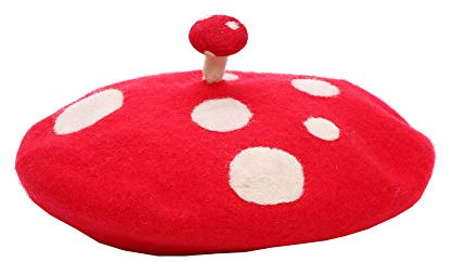 Zasy beiläufig Wolle Baskenmütze Pilz Hut (Mushroom)
