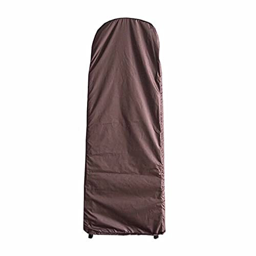 KUAIE Ladder Protective Case Waterproof Anti-tear Folding Ladder Cover with Drawstring Anti-UV Dust Cover, 3 Colors, 4 Sizes (Color : Brown, Size : 50x195x6.5cm)