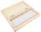 iplusmile Multi-slots Wooden Microscope Slide Storage Box Plated Clasp Holder for Lab and Classroom Use and Elegant Design Prevents Rubbing and Breakage for Organizing Microscope