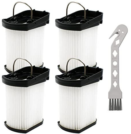 Fre.Filtor 4-PACK Replacement Filters for Shark WV270 WV270UK WV273UKT WandVac 2.0 Cordless Handheld Vacuum Cleaner - Washable and Reusable Filter