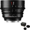 7artisans Obiettivo Cine T2.0 da 50 mm Full Frame grande apertura Messa a fuoco manuale, compatibile per fotocamere Mirrorless Sigma FP, Panasonic S1 S1H S5, Leica SL SL2 (L-Mount)