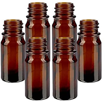 Farfalla Leergut-Set Braunglas, 5ml ohne Verschluss, 6Stk.
