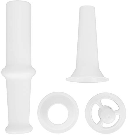 LIZEALUCKY Wurstfülldüse Fleischwolf Aufsatz für Küchenhelfer Standmixer Küchenmaschine mit Universal Stopfer Wurstfülldüse Kubbe Aufsatz für Fleischwolf Nr. 7