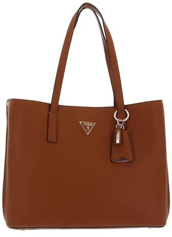 GUESS EMILIYA Girlfriend S, Bag Women, Cognac, Taille Unique