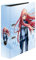 Original Falken Motiv-Ordner Manga Girl. Made in Germany. 8 cm breit DIN A4 Ringordner Aktenordner Briefordner Büroordner Plastikordner Schlitzordner