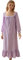 Nanxson Femme Chemise De Nuit Victorienne en Coton Style Princesse à Manches Courtes/Longues (XXL, Manches Longues Violet)