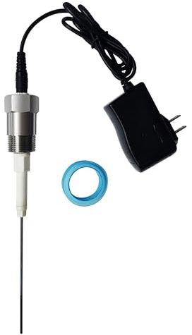 Powered Titanium Anode Rod, Hex-Head Style Electrical Anode Rod, Replace Magnesium or Aluminum/zinc anodes, Electric Hot Water Heater Anode Rod, Eliminate Odors (for 40-80 Gallon Tank)