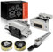Frankberg 3x Motorlager + 1x Getriebelager + 1x Drehmomentstützlager Kompatibel mit A3 1.9 TDI 2003-2010 Golf V 1.9 TDI 2003-2008 Altea 1.9 TDi 2004-2023 Replace# 1K0199555Q 1K0199867