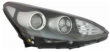 EDA PREMIUM auto Scheinwerfer Rechts 92102F1010 passend für KIA SPORTAGE QL 2016-2021, ohne Motor, elektrisch, HB3, Led, PY21W, ECE, mit Tagfahrlicht (LED)